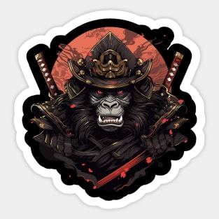 samurai gorilla Sticker